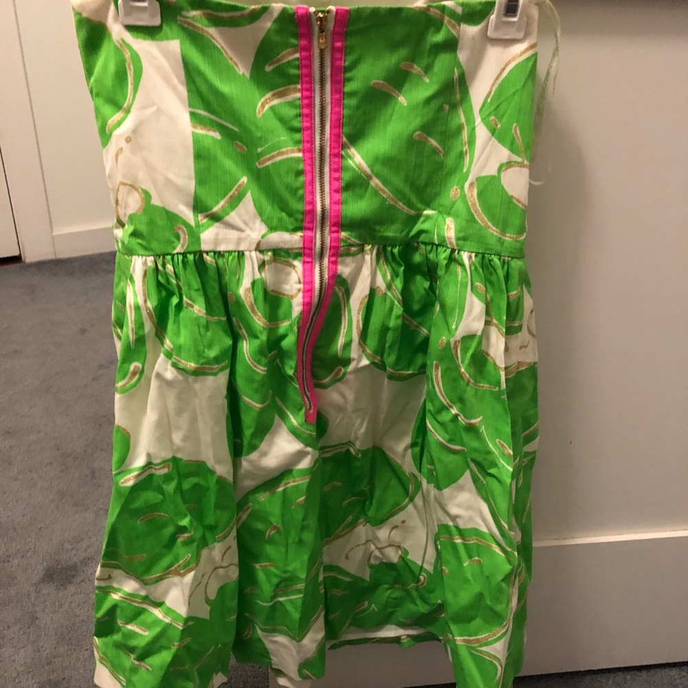 Lilly Pulitzer strapless dress